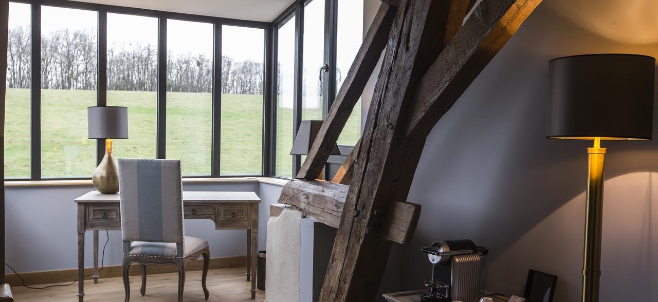 Domaine De Rymska & Spa - Relais & Chateaux Saint-Jean-de-Trezy Bagian luar foto